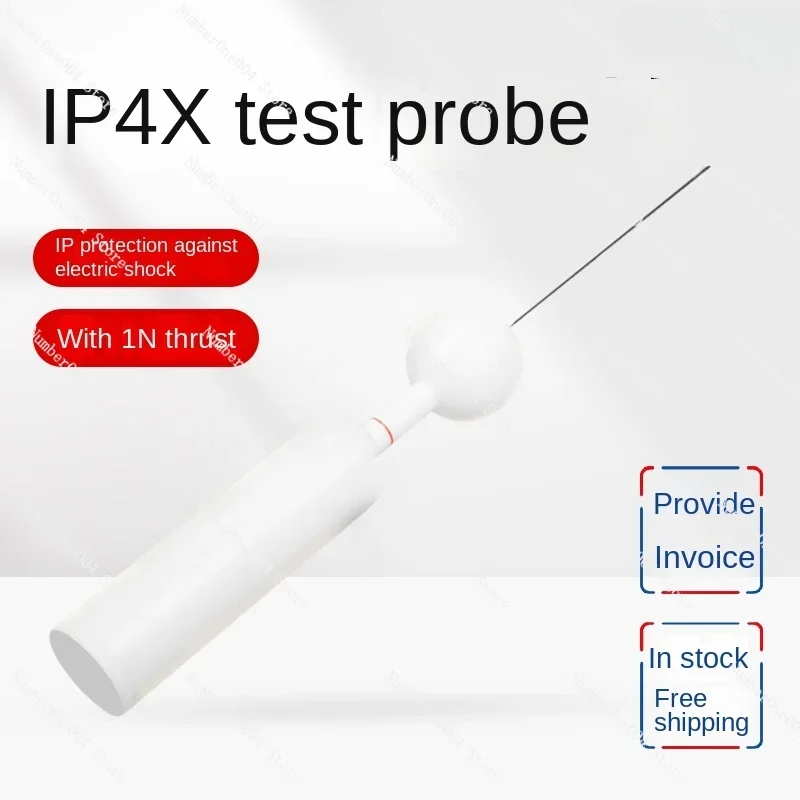 Safety Gauge Detection Ip4x with Thrust Diameter 1mm Probe  Finger D-Type Probe Protection Test Finger