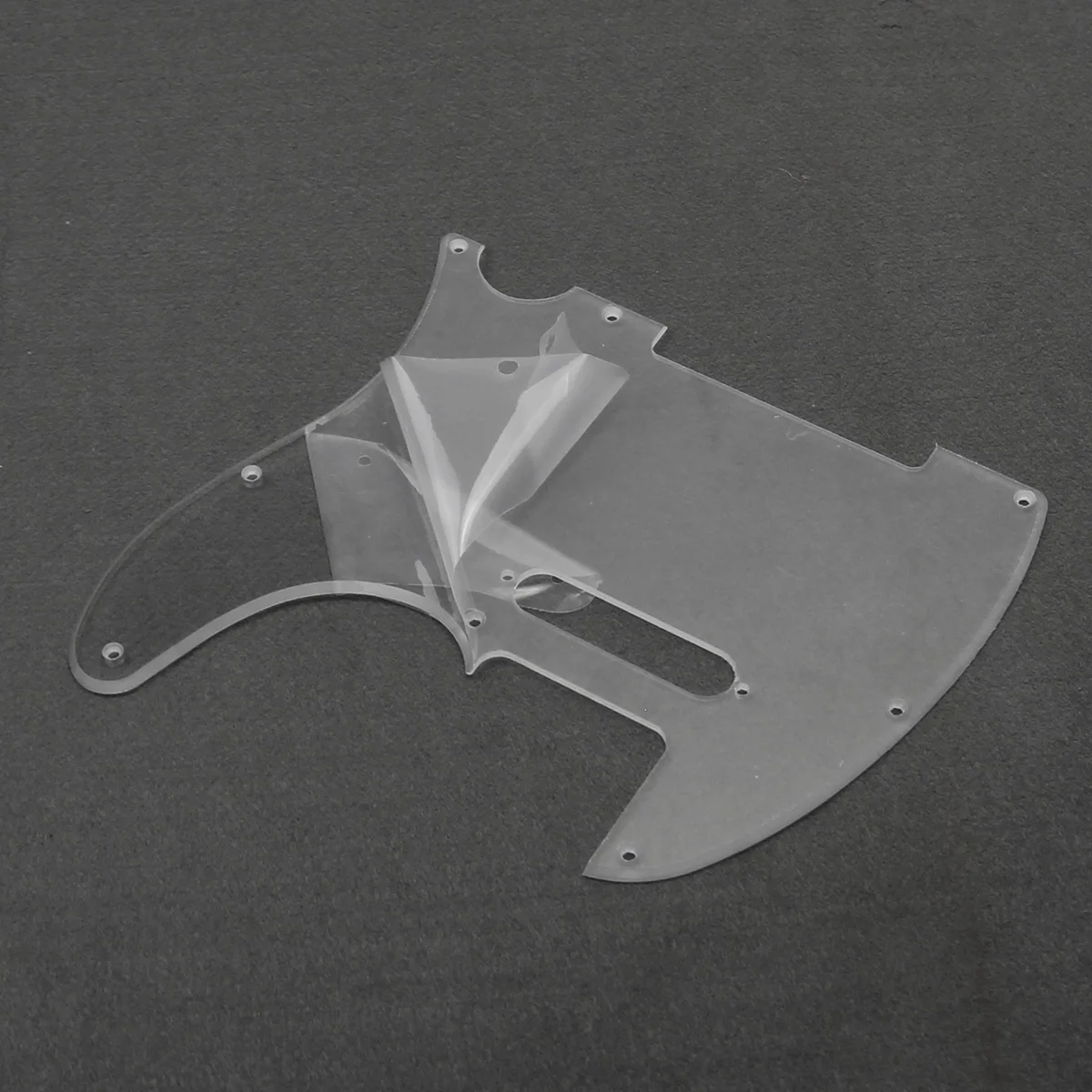 FLEOR 1Ply Transparent TL USA/Mexico Standard 8 Hole Guitar Pickguard Scratch Plate & Screws