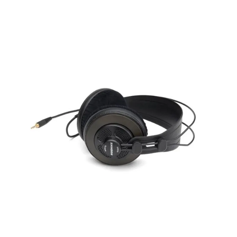 SAMSON SR850 Studio Reference Monitor Headphone Dynamic Headset Semi-open Design for Recording Monitoring Music Game Playing