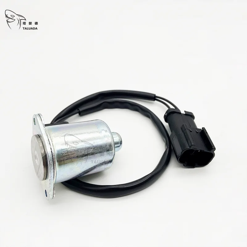 Para válvula solenoide rotativa Komatsu PC35MR válvula solenoide oscilante ASS'Y piezas de excavadora mecánica