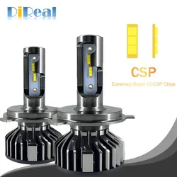 Car led H7 Headlight CSP 100W H4 LED H1 Canbus H3 H8 H9 H11 9005 9006 9012 3000K 4500K 6500K 8000K Auto Headlamp Car led bulbs