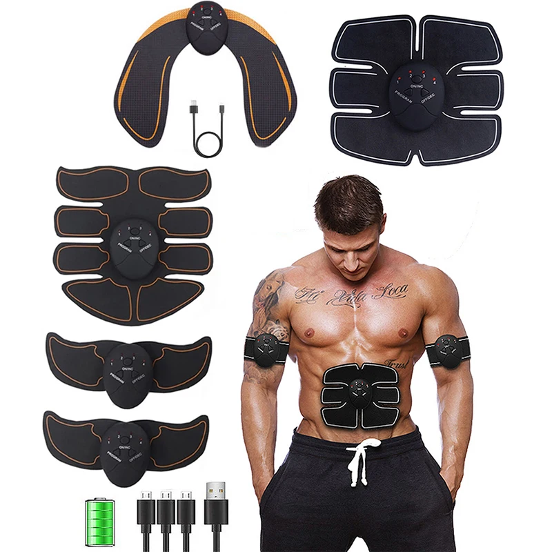 EMS Muscle Stimulation Electric Hip Trainer Abdominal Exerciser Toning Fitness Training Weight Loss Home Gym Workout Equiment