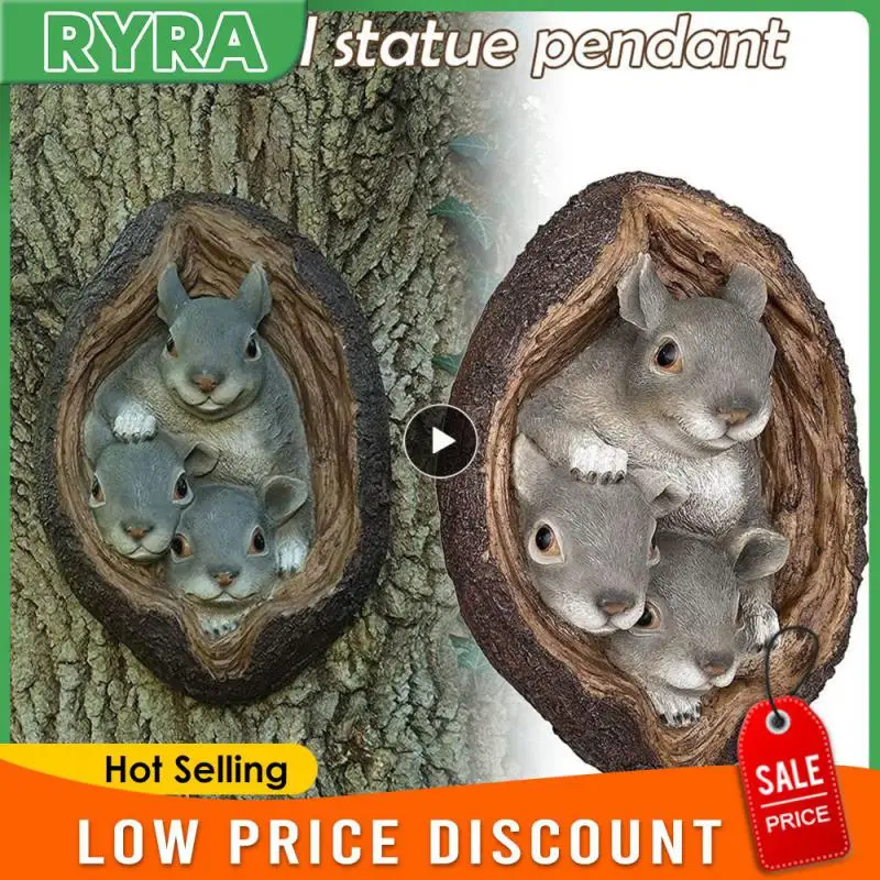 Tree Ornament Magical Enchanting Gardening Decor Resilient Durable Hanging Figurine Unique Hanging Statue For Garden Home Decor