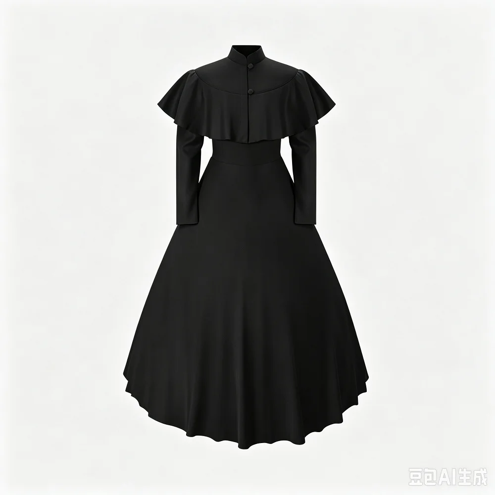 빅토리아 시대 여성용 블랙 롱 드레스 빈티지 고딕 스타 - Medieval Renaissance Dress Women 리뷰 및 가격