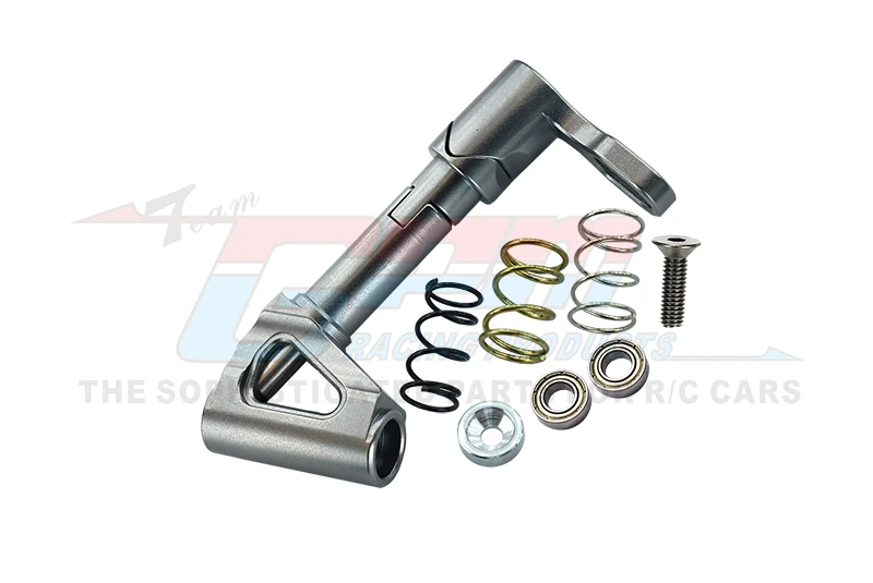 ALUMINIOWY STOJAK KIEROWNICZY GPM Z PRĘGAMI I ŁOŻYSKAMI DO MOTOCYKLA KYOSHO 1/8 NSR500