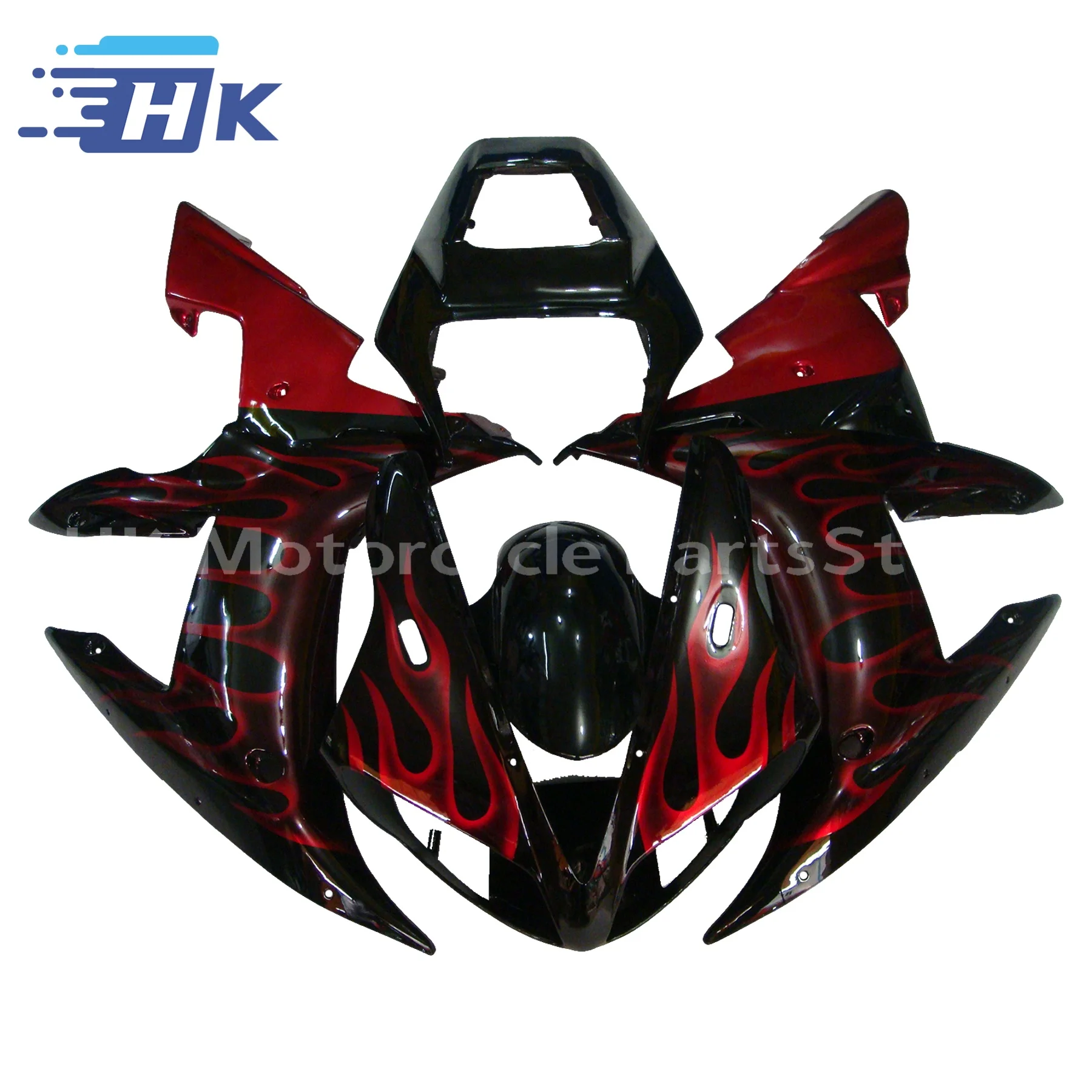 

Полный комплект обтекателя для Yamaha YZF R1 02 03 R 1 2002 2003, пластиковый комплект для мотоцикла, крутые детали кузова, комплект обтекателя