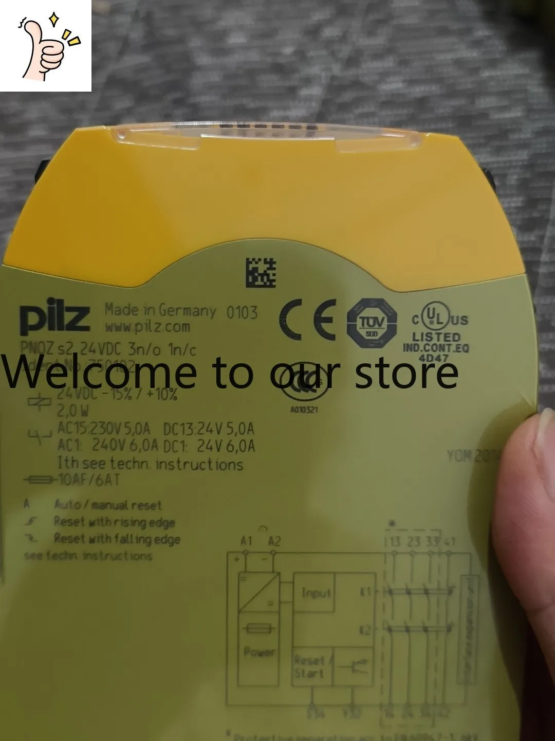 PILZ Pilz Safety Relay 750102 Project Surplus, Multiple, Negotiation