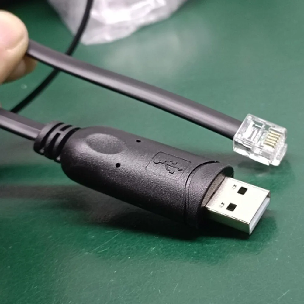 Kabel USB do RJ12 do sterowania PACE BMS Inverter PBmsLVTools HS-PACE-232-BP_v2.6 z komputera.