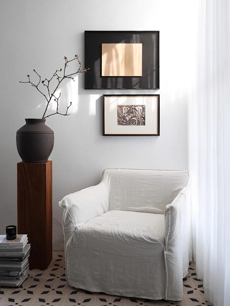 

Vintage combination hanging paintings, high-end decorative paintings, ornaments, entrance wall decoration, living room