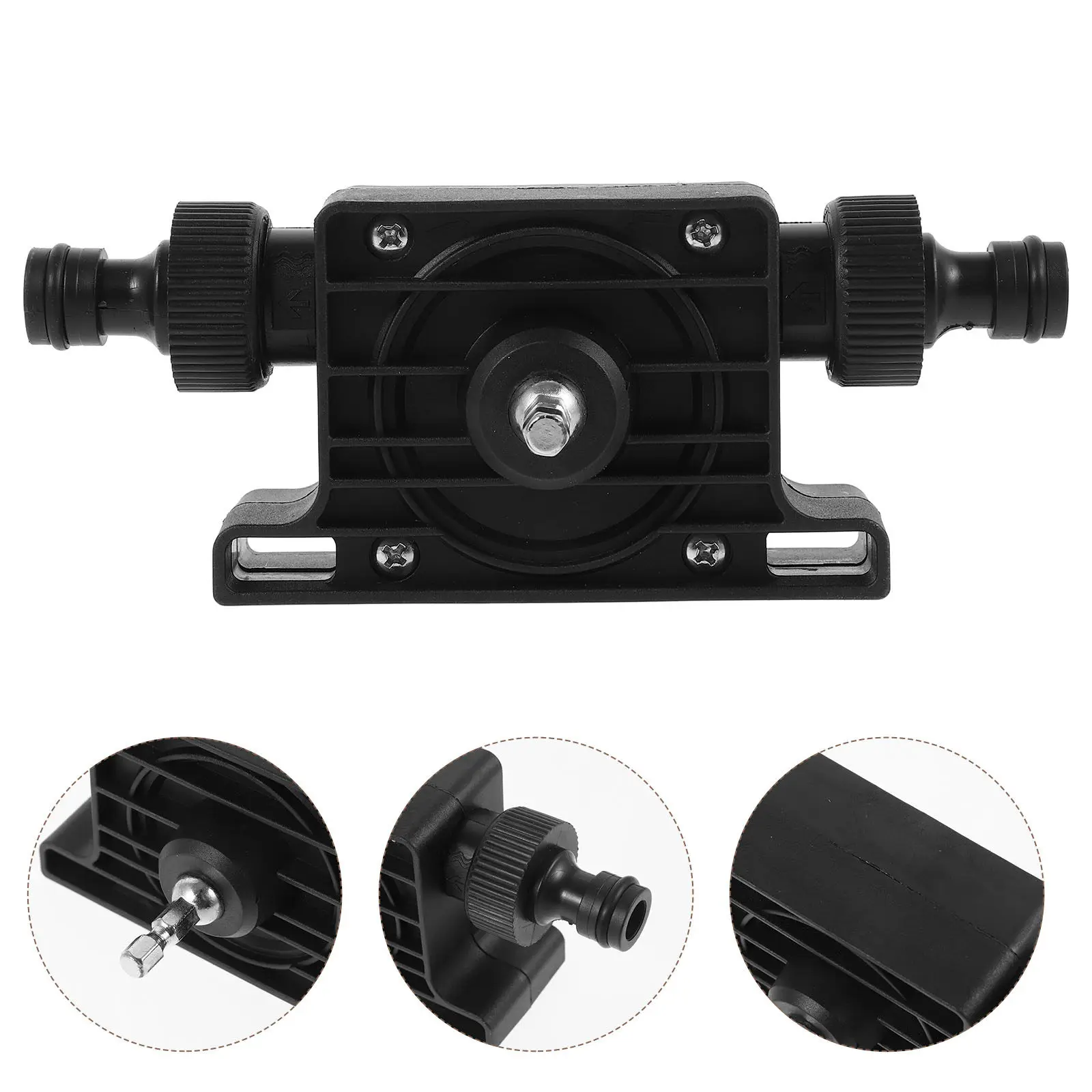 

Hand Drill Pump Electric Fluid Transfer Tool For Water Oil Self Priming Liquid Pump Mini Water Transfer Hose Fittings