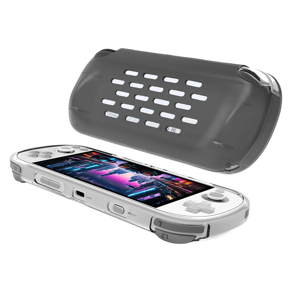 حافظة شفافة من مادة TPU حافظة واقية مضادة للصدمات لوحدة التحكم في الألعاب المحمولة Trimui Smart Pro #1