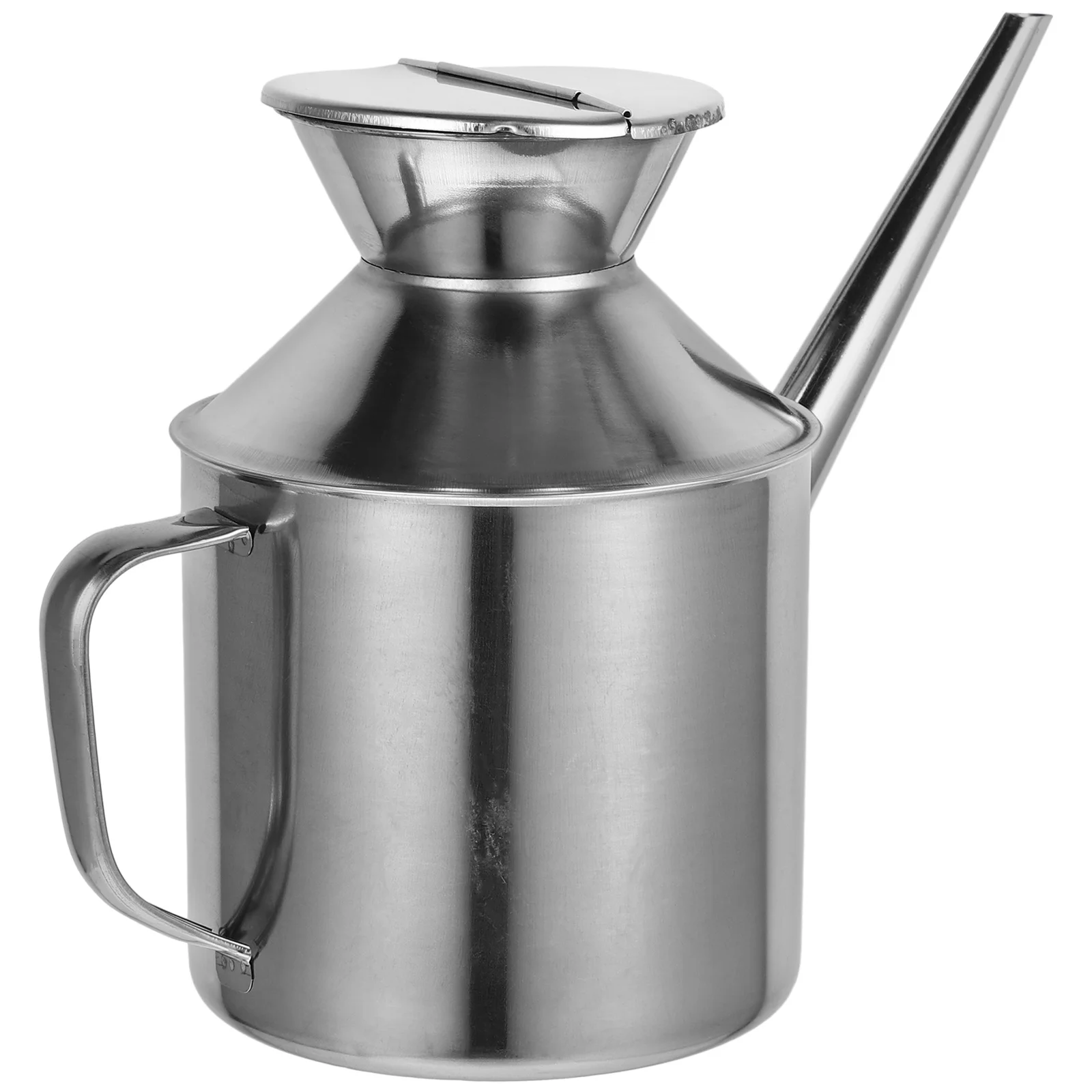 

1pc 800Ml Stainless Steel Oil Pot Kitchen Grease Strainer Jug For Oil Vinegar Soy Sauce Dispenser Container Cooking Storage Tool