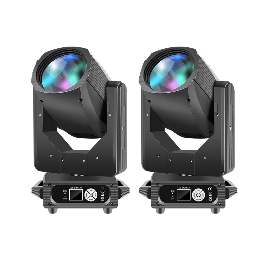 

2PCS 295W Beam Moving Head Lights With DMX Control Professional Stage Lighting For Dj Disco Party Night Club Wedding