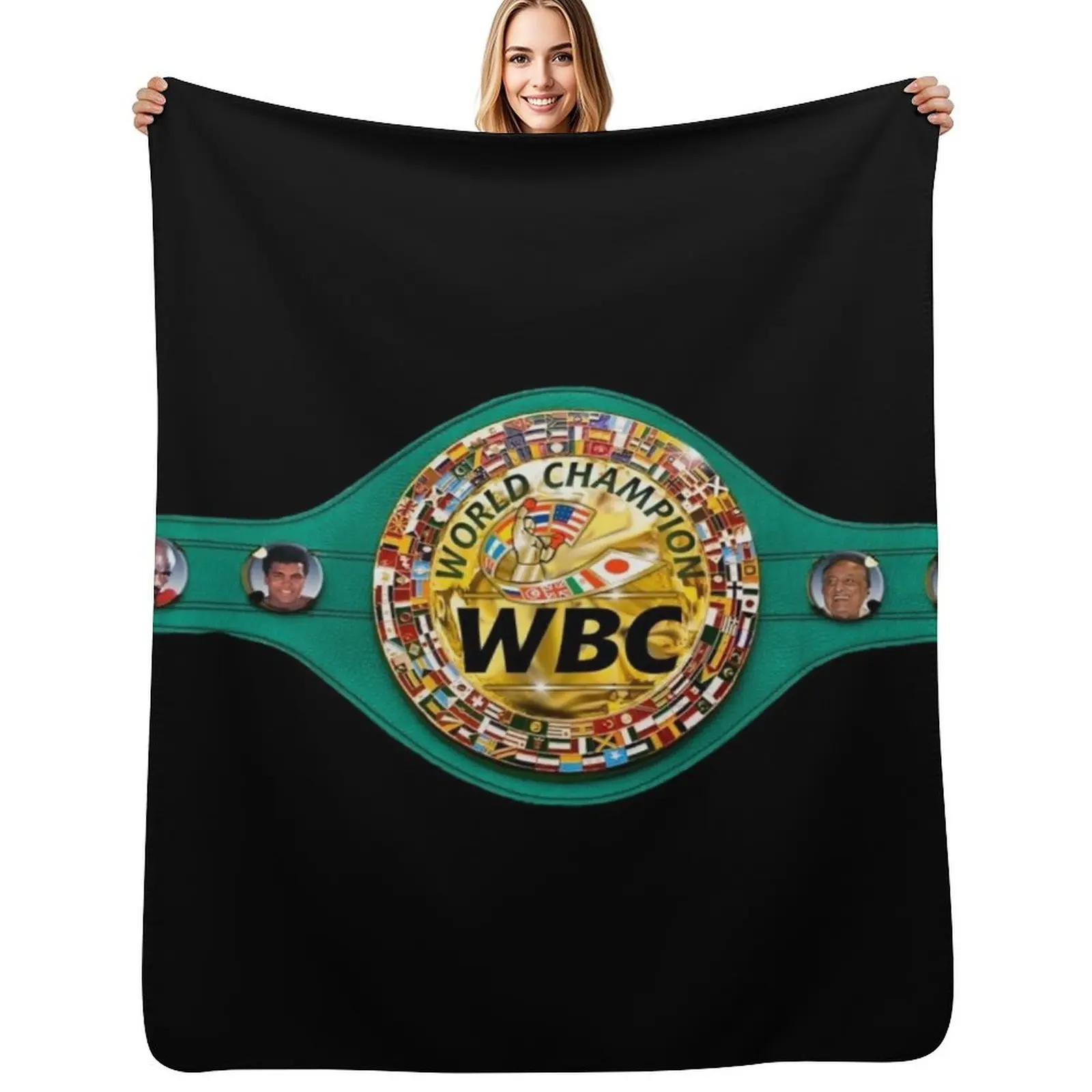 

WBC Belt Throw Blanket halloween valentine gift ideas Blankets