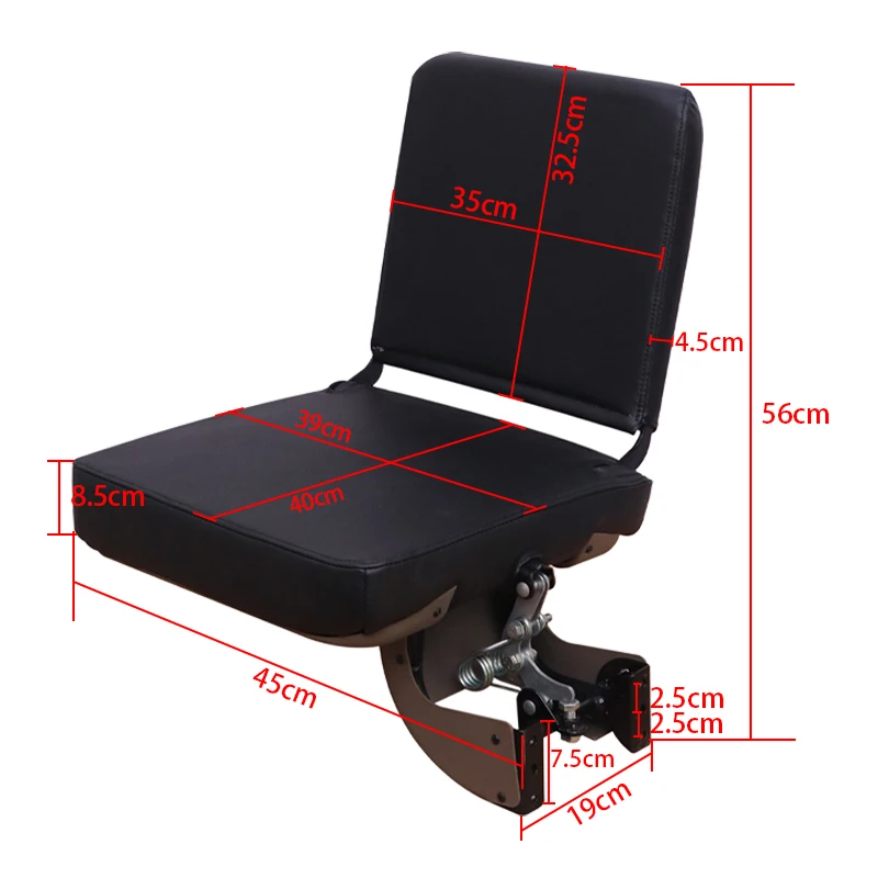 RV car seat modification RV folding seat automatic rebound seat train sleeper folding seat