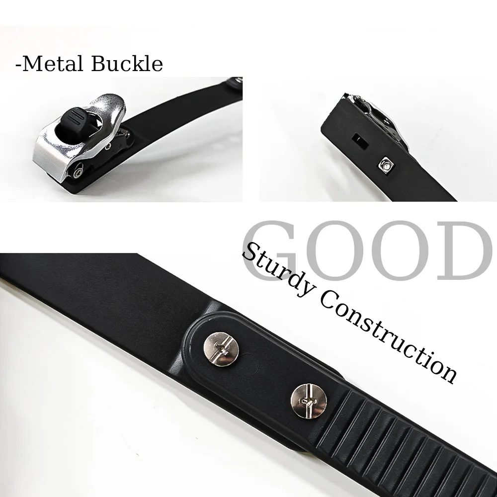 Adjustable Metal Buckle Lashing Strap Heavy Duty Nylon Tie Down Belt for Cargo Secure Camping Hiking Bike Motorcycle WoodStorage view 4