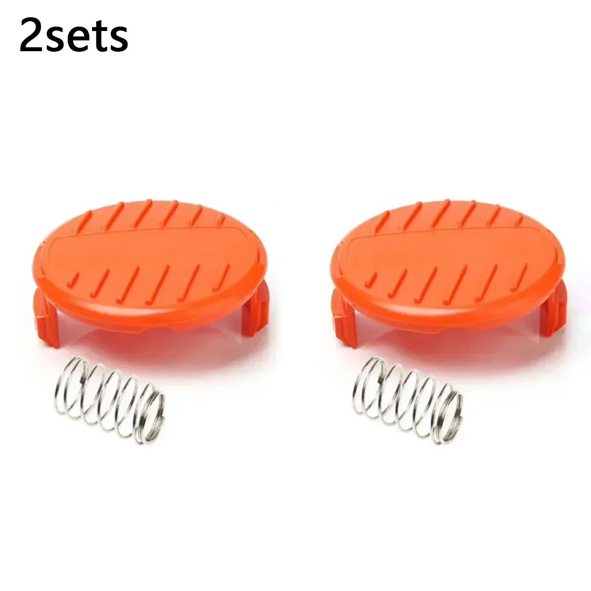 2Pc Strimmer Trimmer Spool Cover Cap For Black & Decker GH400 GLC120 ST5530 Type Brushcutter Accessries Garden Power Tools