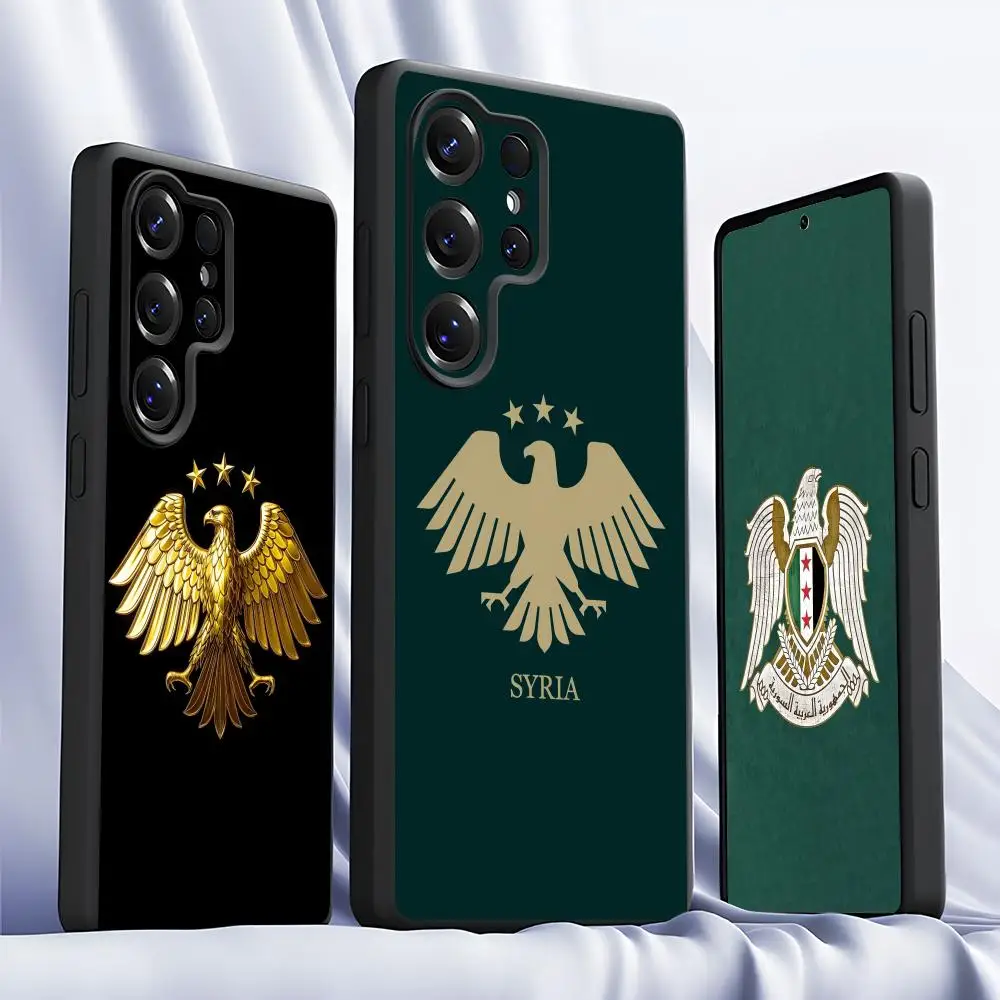 Syrian Arab Republic Phone Case for Samsung S20-S25 FE Plus Ultra TPU Soft Skin Friendly