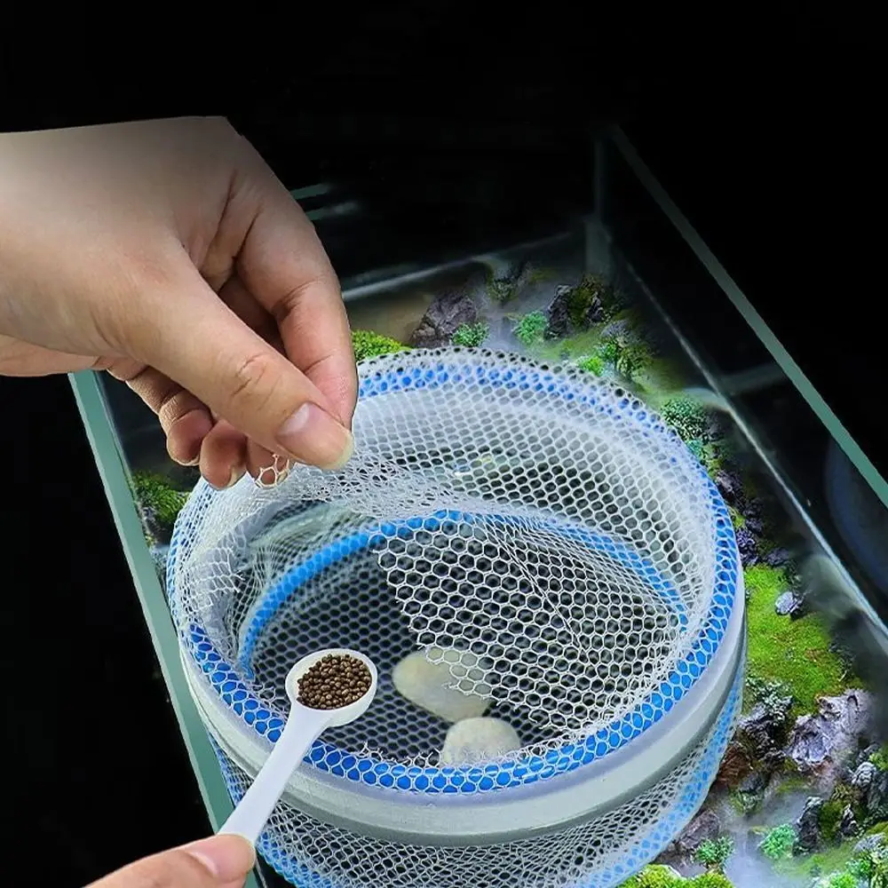 

Practical Ventilated Guppy Breeding Net Nylon Portable Fish Tank Isolation Box Permeable Floating Fish Net Home Aquarium