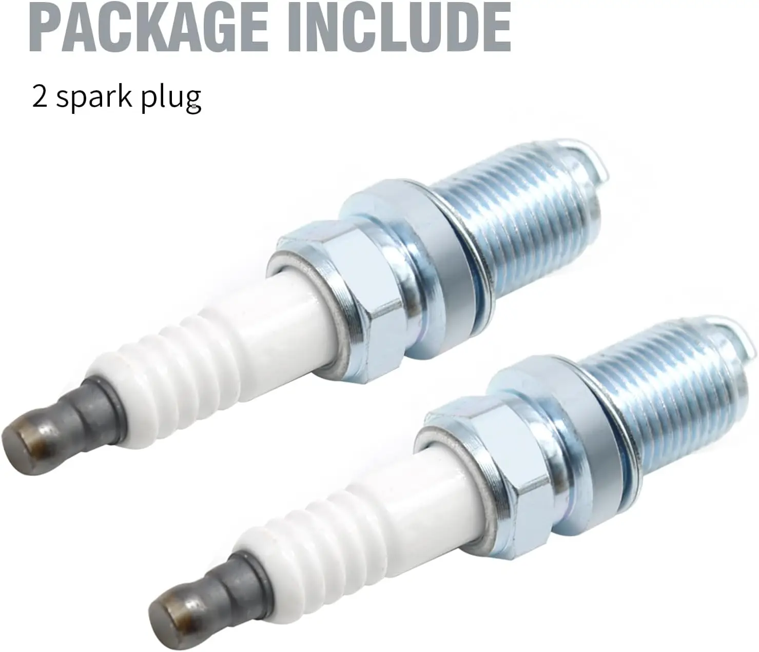 2 pcs 491055 491055S Spark Plug Replacement for Champion RC12YC RC12YX Replacement for B S 491055T 805015 72347 72347GS 805015 M