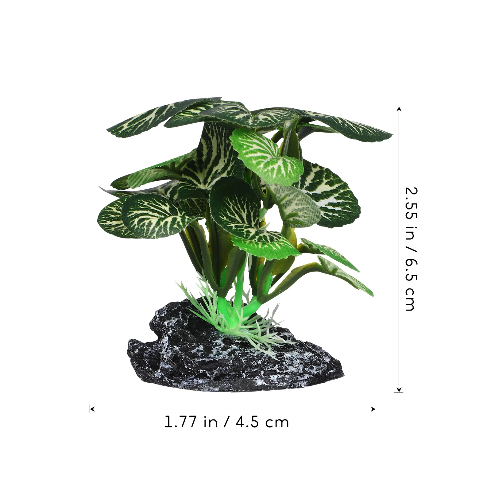 

8Pcs Realistic Aquarium Plants Easy Maintenance Fish Tank Greenery Vivid Appearance Underwater Landscape Decoration