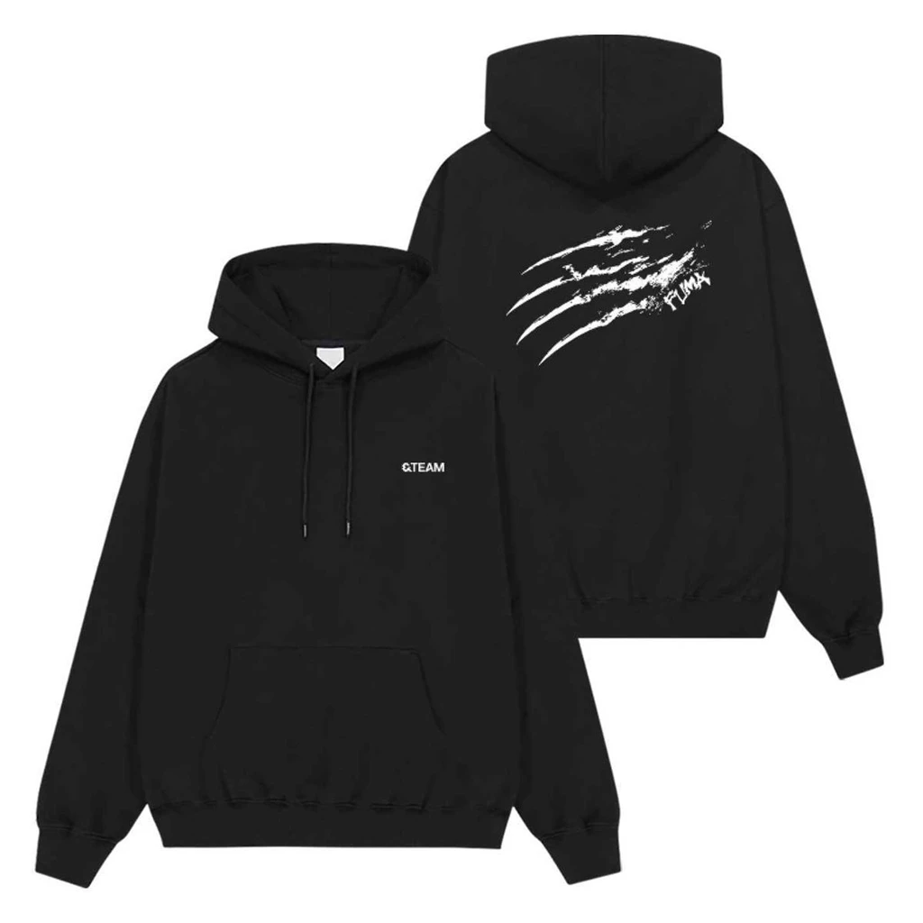 kpop Y2K Club team2026 BlazeTheWayPrinte Hiphop STAR SAME Hoodies Pullover Woman Clothing Y2k Streetwear Loose Black Sweatshirts