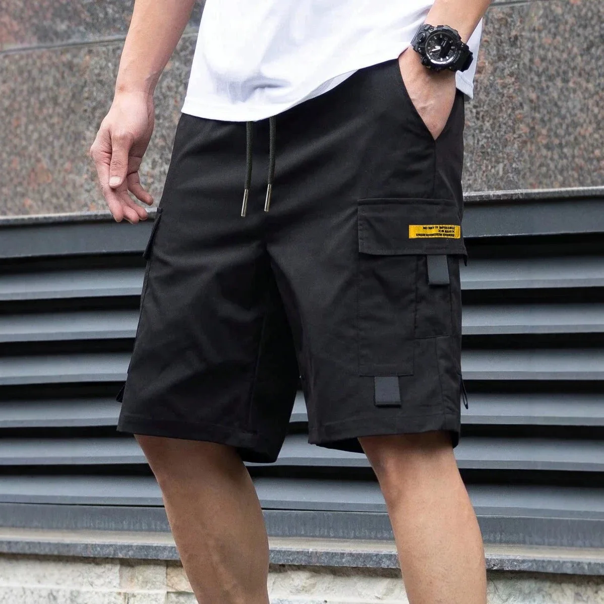 Men's Casual Summer Loose Multi Pocket Sports Outdoor Work Shorts