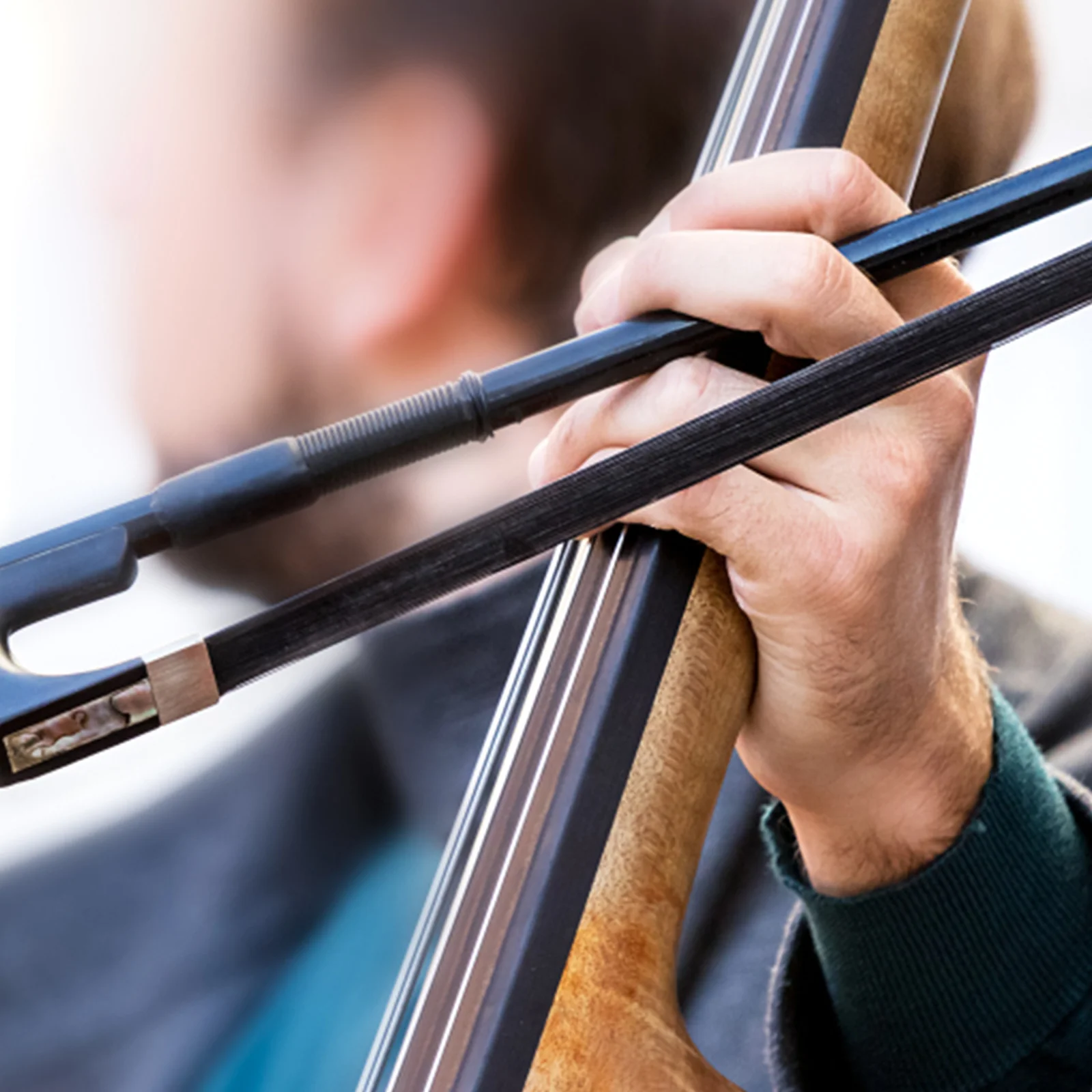 

Cello Bow Hair for Violoncello Replacement Instrument Horse Antis Black Bows