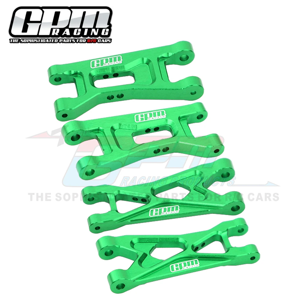 GPM Metal Aluminum Alloy 7075 Front Rear Lower Arms LOS-1768 for LOSI 1/24 Micro-B 2WD Buggy RTR LOS00007 Upgrade Accessories