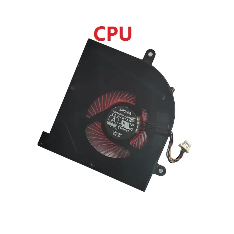 DD NEW Laptop cpu cooling fan for MSI GS63VR GS63 GS73 GS73VR MS-17B1 Stealth Pro CPU BS5005HS-U2F1 COOLER