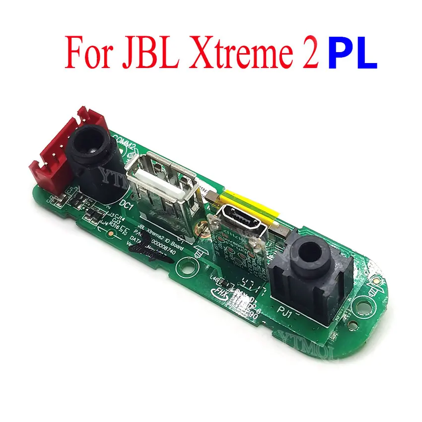 1PCS PCB Parts For JBL Xtreme 2 PL GG Version Bluetooth Speaker Charging Charge Micro USB 2.0 Audio Port Board Connector