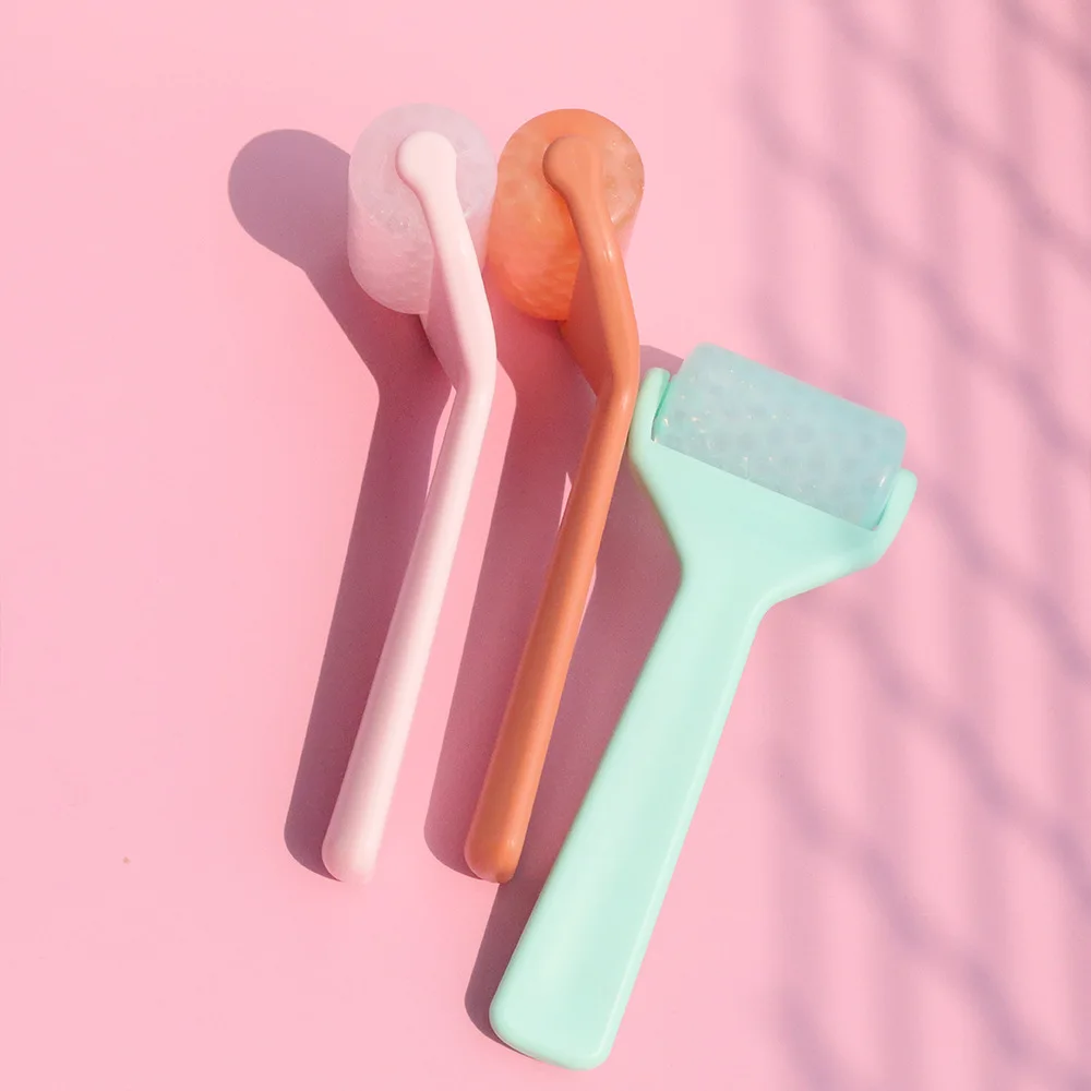Gezichtsgel Ice Roller Massager Huid Lifting Schoonheid Instrument Gezichtsmassage Ice Roller Pijnbestrijding Gezicht Huidverzorging Schoonheidstools