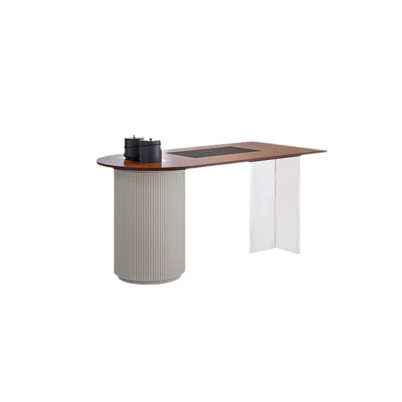 Balcony tea table creative small apartment home guest leisure tea table