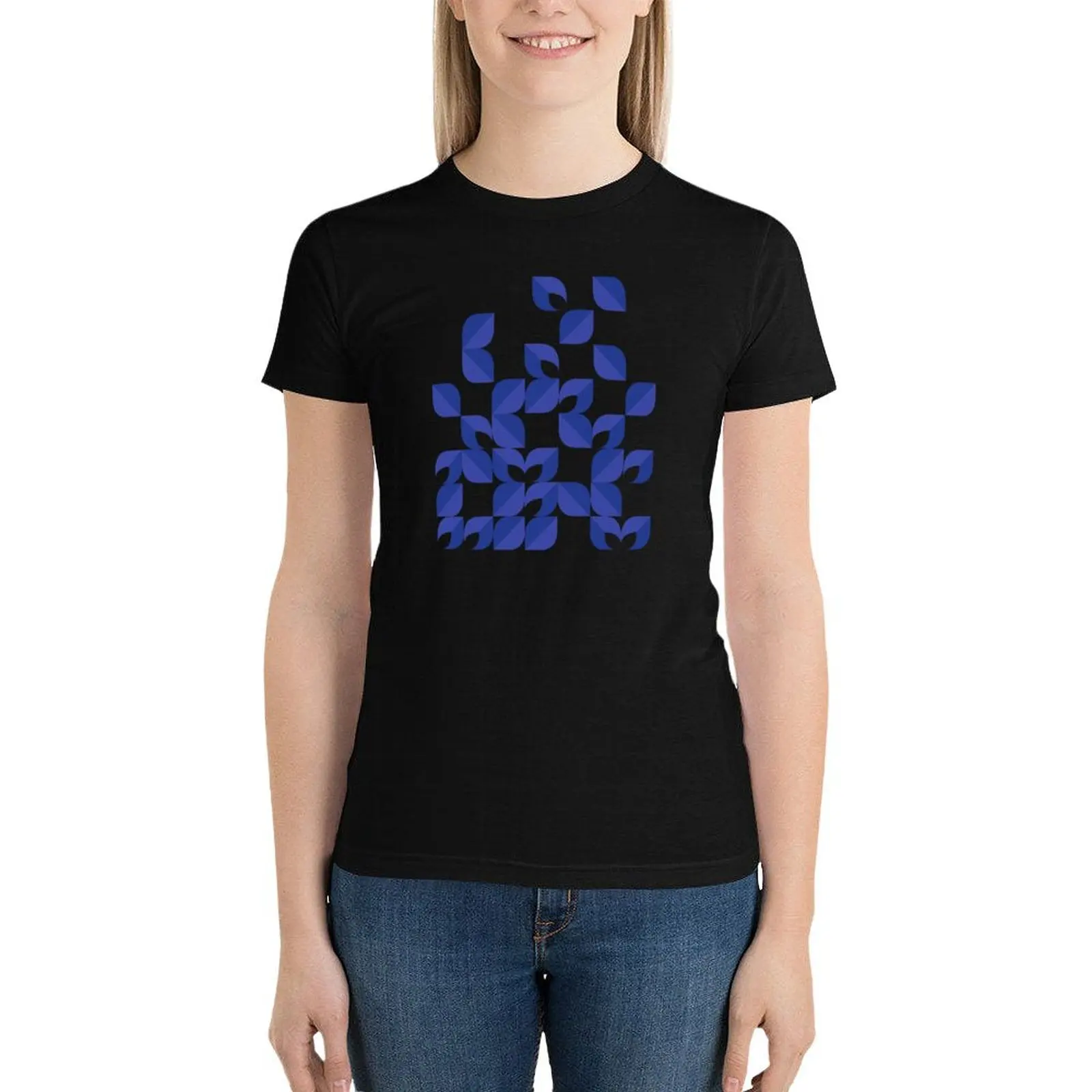 Colourful geometric pattern unique and original design. T-Shirt shirts graphic tees cute clothes tshirts for Women