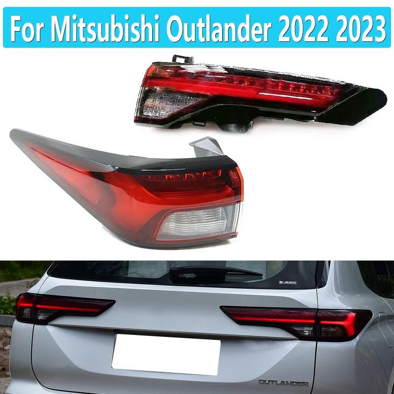 

Car LED Tail Light For Mitsubishi Outlander 2022 2023 Car Led Rear Lamp Taillight Brake Driving Reversing Lamp 8330B184