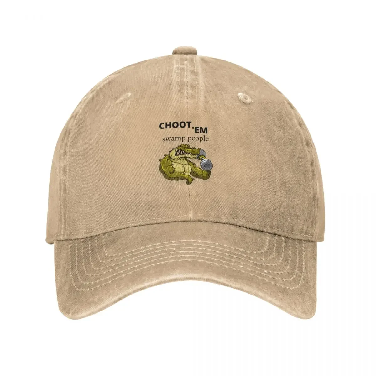 choot'em swamp people design Baseball Cap Cosplay Golf Hat Man |-F-| sun hat Mens Tennis Women's