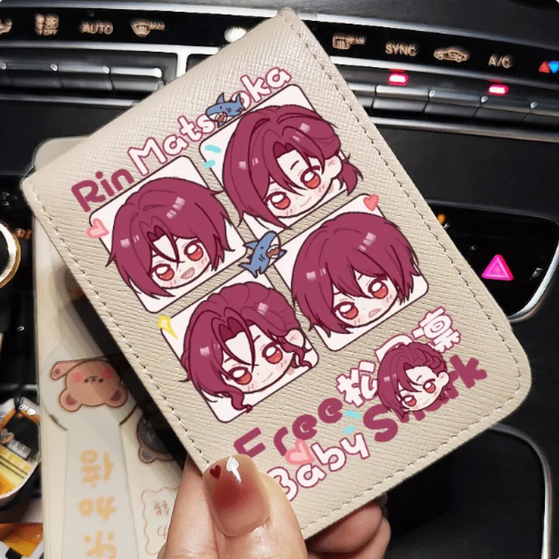 

Anime Rin Matsuoka High☆Speed! Fashion Wallet PU Purse Card Cash Holder Bag Cosplay Gift B1785