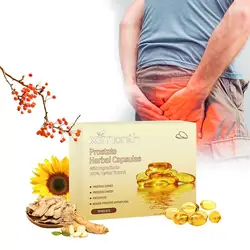 Prostate Herbal Capsules For Man 7pcs Relieve Male Prostatitis Discomfort Body Care Capsules Personal Care W2n5