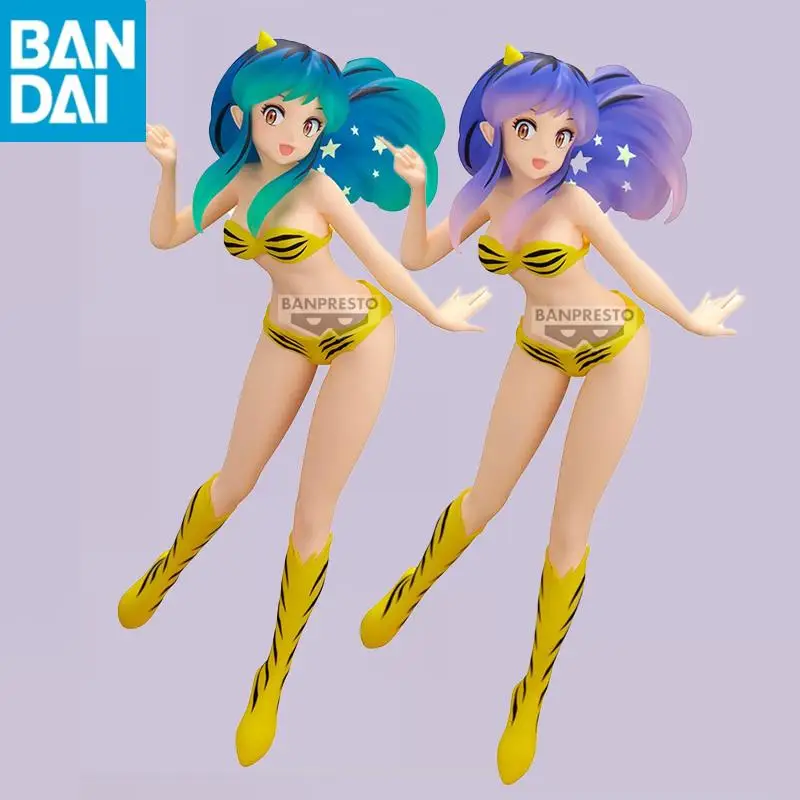 

In Stock Bandai Banpresto Anime Urusei Yatsura Glitter Glamours Lum Shooting Star PVC About 22Cm Original Figure Model Toy Gift