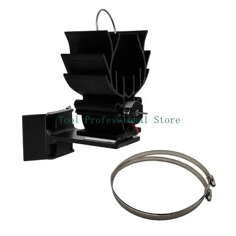 

57QF Универсальный каминный вентилятор, тепловой вентилятор для печей для различных нагревательных устройств