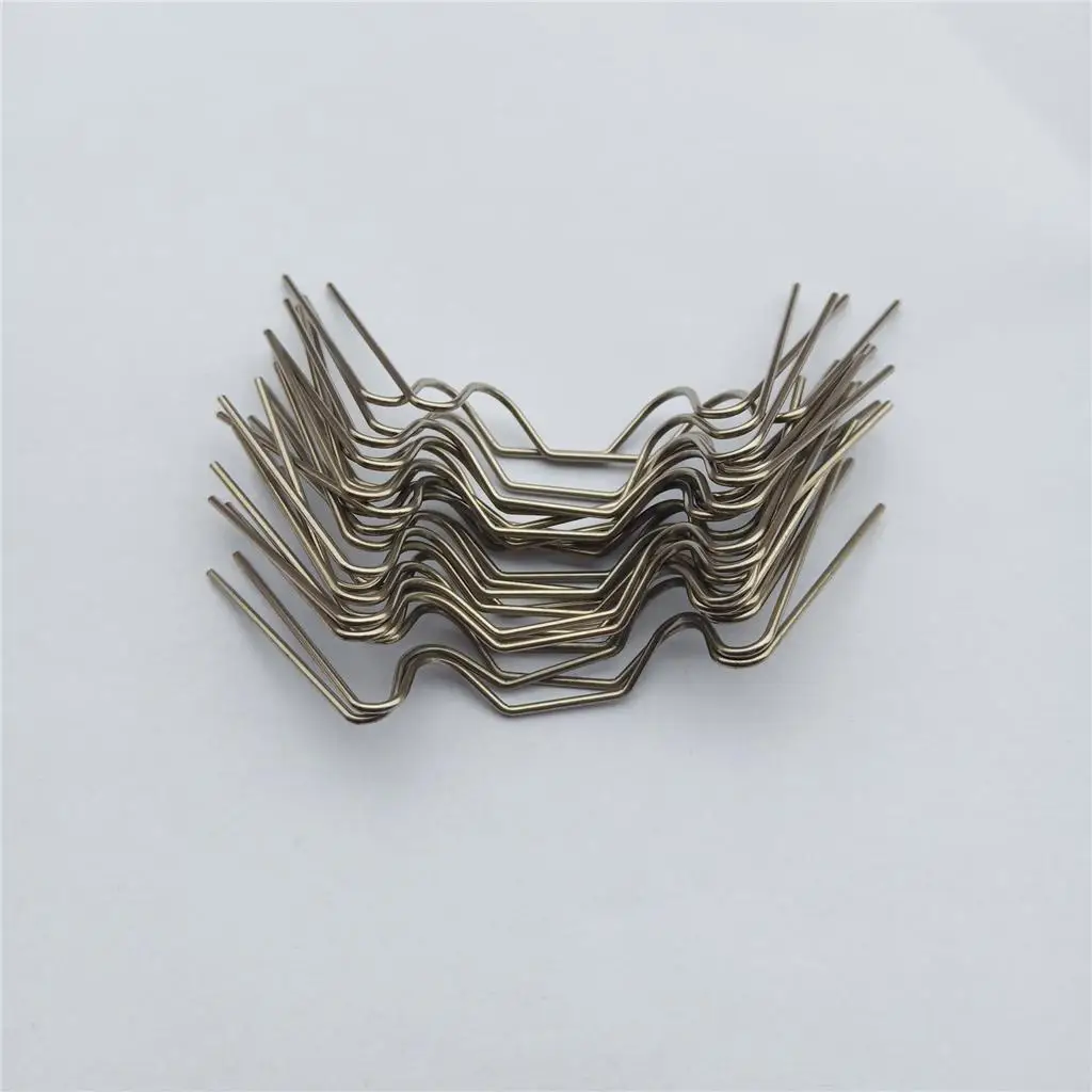Stainless Steel W Shaped Greenhouse Glazing Clip Glass Pane Fixing Accessory Secure Fastener for Mini Greenhouses