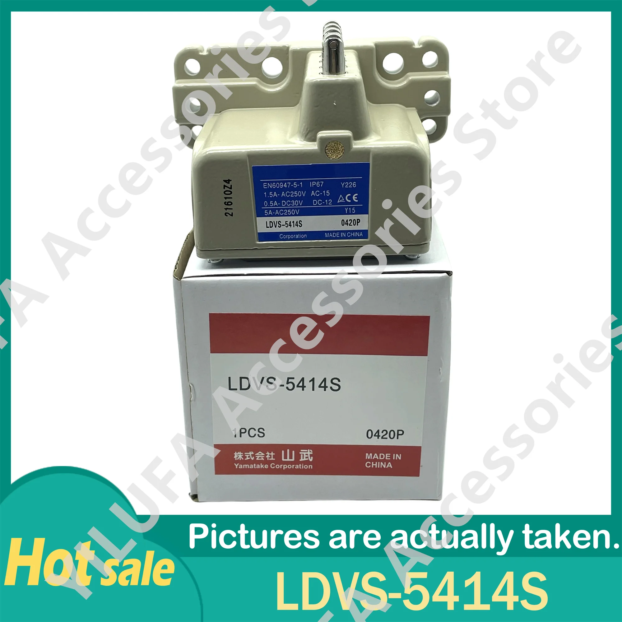 

NEW Limit Switch LDVS-5204S LDVS-5214S LDVS-5314S LDVS-5414S LDVS-5304S LDVS-5404S EN60947-5-1 IP67 Y226 Corporation