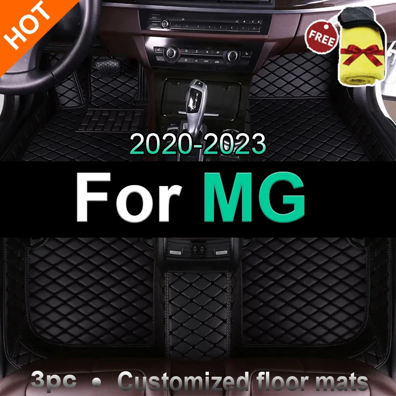 Car Floor Mats For MG MG3 MG 4 ev MG5 MG6 MG7 GT ZS HS RX5 TF GS Mgf EZ S car Accessories