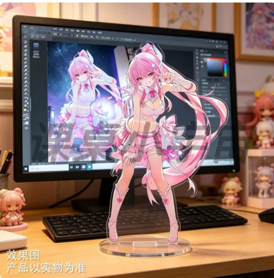 Anime Wuthering Waves Aemeath Dani Rover Acrylic Stand Figure Model Plate Cosplay Collection Desktop Decor Gifts XYZ