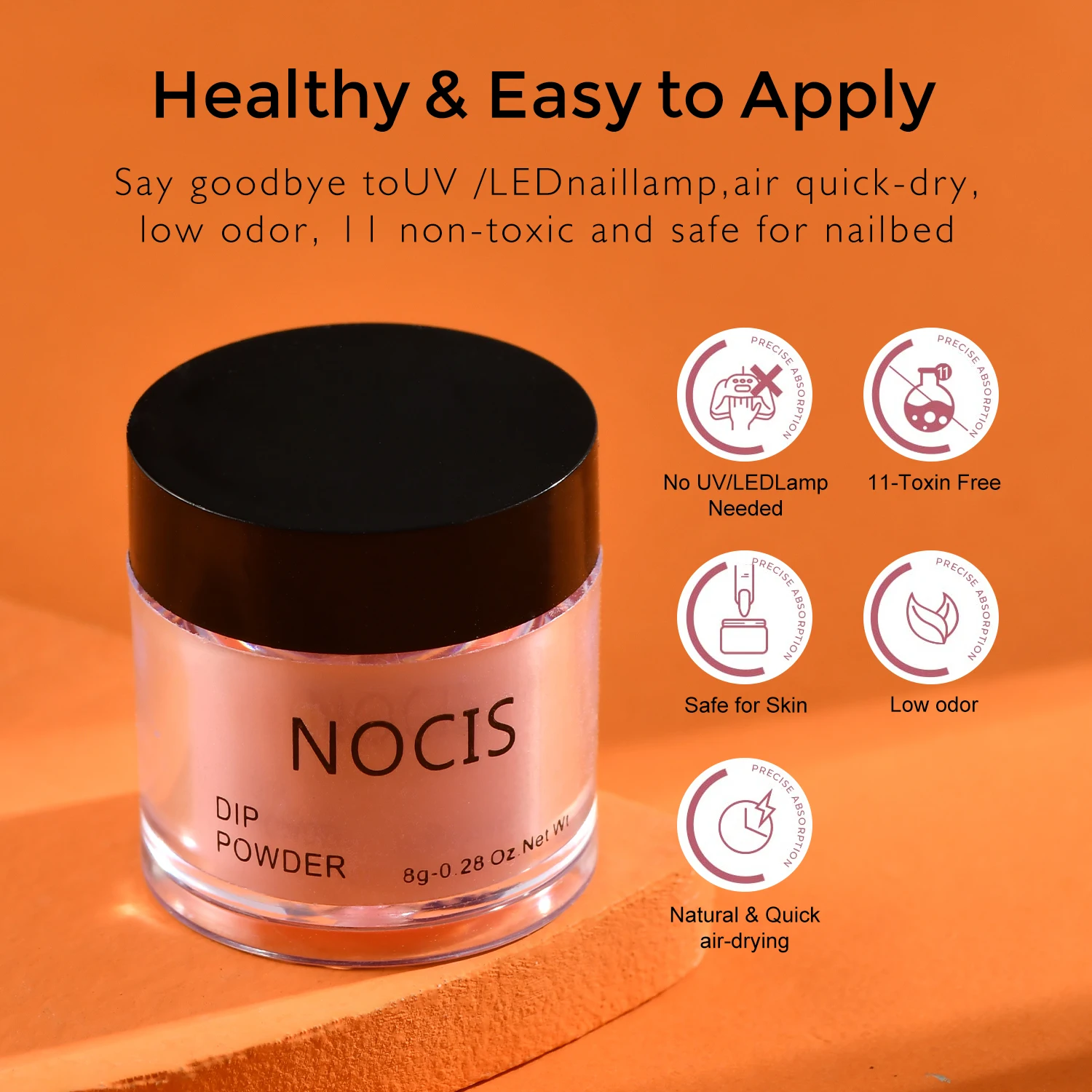 Dipping Nail Powder Set Dip Nail Set Dust Nail Art Natural Dry No Lamp nail supplies White Nude Nails Glitter Dipping System Kit