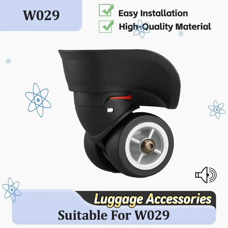 

For W029 Universal Luggage Wheel Replacement Parts — Complete Repair Kit Including Axle Core Suitable for Travel Luggage