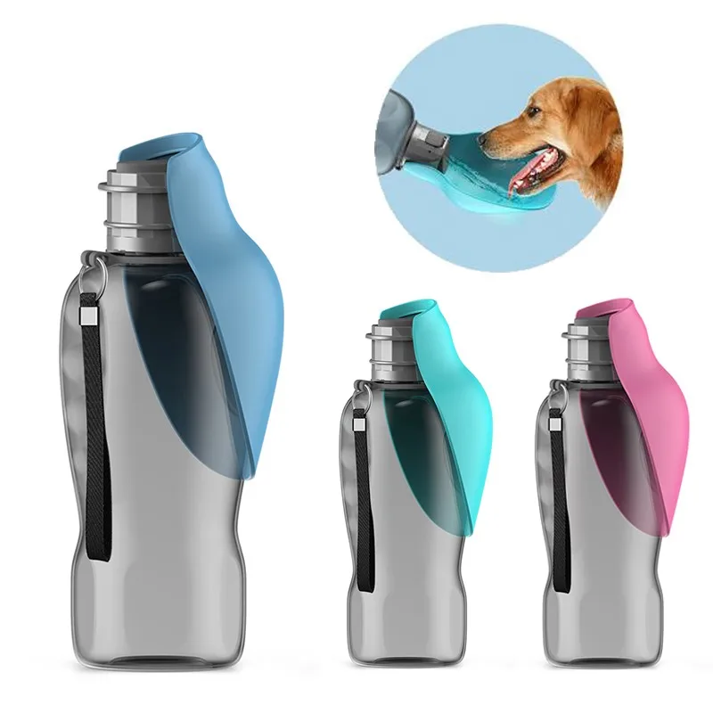 

Portable Dog Water Bottle 800ML Small Large Dogs Cat Outdoor Leakproof Walking Drinking Bowls Puppy Feeder Pet Labrador Supplies