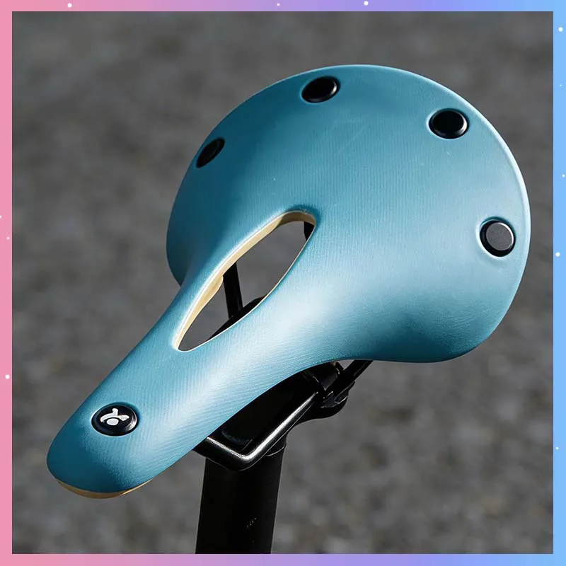 

Bicycle Saddle Retro Hollow Streamlined Design Soft Comfortable Saddle For Road Bike Folding Bike Cycling Seat Bicycle Parts