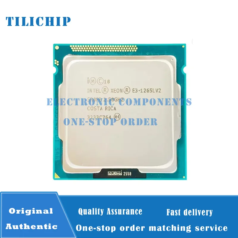 E3 1265L V2 E3-1265LV2 Used 2.5 GHz Quad-Core Eight-Core 45W CPU Processor LGA 1155