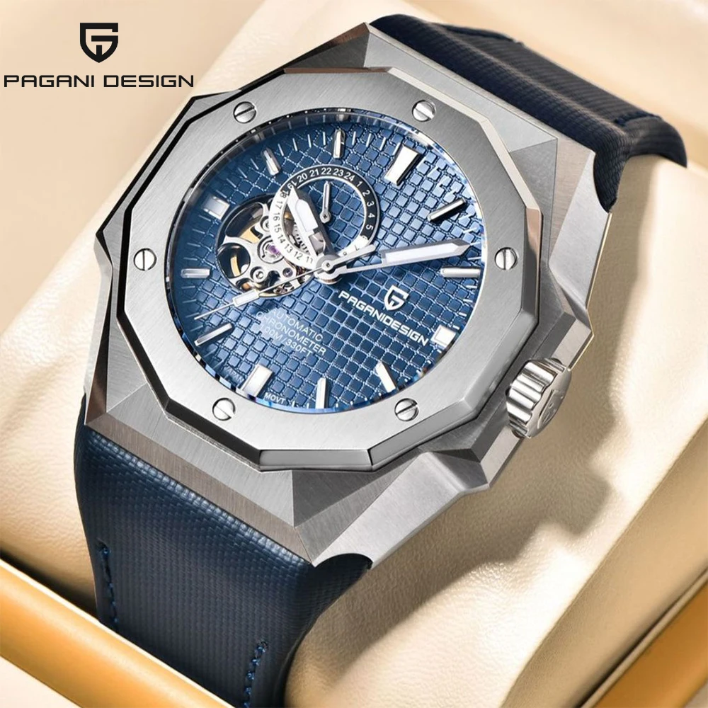 PAGANI DESIGN 2023 New Automatic Men Machinery Watches Top Luxury Wristwatches TMI NH39A 100M Waterproof Sapphire Clock